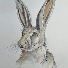 My project for course: Experimental Watercolor Techniques for Beginners. Projekt z dziedziny Trad, c, jna ilustracja,  Sztuki piękne, Malowanie akwarelą, Ilustracja naturalist i czna użytkownika ianmutton - 23.11.2023