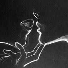 TEC. Dibujo Pastel Blanco . Desenho projeto de Noemí Cardona Sánchez - 24.11.2023