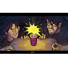 Beer Pong The Animation. Motion Graphics, Animation, Character Animation, and 2D Animation project by Alonso Cabrera Rosado - 11.24.2023