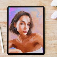 Kateryna Lypkan - Катерина Липкань (katyalypkan) by Rod Lovell - How to Create Stunning Digital Portraits from Scratch: Beginner Tips. Design, Traditional illustration, Pencil Drawing, Drawing, Portrait Drawing, Realistic Drawing, Artistic Drawing, Digital Drawing, Figure Drawing, Colored Pencil Drawing, Painting, Watercolor Painting, Acr, lic Painting, Oil Painting, Digital Painting, Gouache Painting, Matte Painting, Decorative Painting, Digital Illustration, Editorial Illustration, Fashion Illustration	, Instagram Photograph, Photograph & Instagram project by Rod Lovell - 11.20.2023