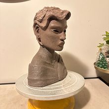 My project for course: Introduction to Clay Figurative Sculpture. Fine Arts, and Sculpture project by shani_mars - 11.25.2023