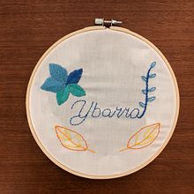 Mi proyecto del curso: Técnicas básicas para bordar letras. Embroider project by mariaybarrabe - 11.25.2023