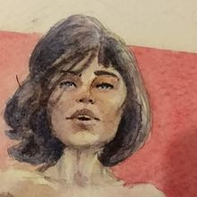 Meu projeto do curso: Figura humana em aquarela. Ilustração tradicional, Artes plásticas, Pintura, Pintura em aquarela, Desenho realista, e Desenho anatômico projeto de Renan de Carvalho - 26.11.2023