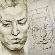 My project for course: Graphite Drawing Techniques for Planar Portraiture. Projekt z dziedziny  Sztuki piękne, Sketching,  R, sunek, Portret, R, sunek realist, czn,  R, sunek art, st i czn użytkownika clairecajal - 26.11.2023