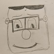 Mi proyecto del curso: Introducción a la creación de personajes estilo cartoon. Traditional illustration, Character Design, and Drawing project by Ivon Santino - 11.26.2023