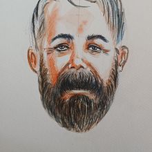 My project for course: Watercolor Portrait Sketchbook. Painting, Portrait Drawing, and Sketchbook project by Odeya Ar - 11.26.2023