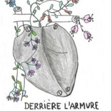 Mon projet du cours : Dessin et connaissance de soi : racontez votre histoire _ Derrière l'armure. Traditional illustration, Comic, and Drawing project by Solweig Gerbier - 11.26.2023