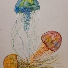 My project for course: Modern Watercolor Techniques. Een project van Traditionele illustratie,  Beeldende kunst, Schilderij y Aquarelschilderen van sanjisoro - 02.12.2023