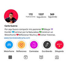 Los Relatos de Carla: Creación de marca personal en Instagram. Marketing, Social Media, Digital Marketing, Mobile Marketing, Instagram, Content Marketing, Communication & Instagram Marketing project by Carla Guerra - 11.26.2023