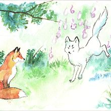 Meu projeto do curso: Ilustração em aquarela com influência japonesa. Un projet de Illustration traditionnelle, Dessin , et Aquarelle de brunasouza_92 - 27.11.2023