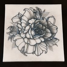 My project for course: Introduction to Tattooing. Projekt z dziedziny Trad, c, jna ilustracja, Projektowanie tatuaż, R i sunek botaniczn użytkownika Nick Leppmann - 04.11.2023