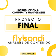 Mi proyecto final: Introducción al community management. . Social Media, Digital Marketing, Content Marketing, Facebook Marketing & Instagram Marketing project by Carla Dolce - 11.27.2023
