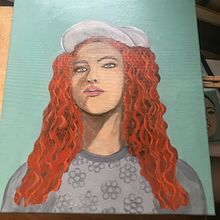 Il mio progetto del corso: Ritratti contemporanei a olio. Traditional illustration, Fine Arts, Painting, and Oil Painting project by Luisa Solano - 11.28.2023