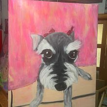 Mi proyecto del curso: Retrato realista de mascotas con pintura al óleo. Fine Arts, Painting, Oil Painting, and Naturalistic Illustration project by Tatiana Cáceres - 11.28.2023