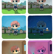 My project for course: Lighting Principles for Digital Painting Ein Projekt aus dem Bereich Traditionelle Illustration, Digitale Illustration und Digitale Malerei von ChiNga Yan - 25.11.2023