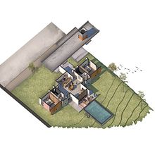 Mi proyecto del curso: Ilustración digital de proyectos arquitectónicos by Noelia Eguivar. Projekt z dziedziny  Architektura, Architektura krajobrazu, Ilustracja c, frowa, Architektura c, frowa,  R i sunek architektoniczn użytkownika noelia_eguivar - 25.11.2023