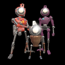 Robot family. Un proyecto de 3D, Animación y Diseño de personajes de Víctor Navarro Andrés - 02.10.2023