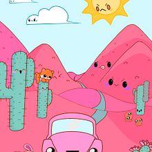 My project for course: Designing Kawaii Worlds: Spread Joy Through Illustration. Character Design, Digital Illustration, and Manga project by Robin Christian - 11.29.2023