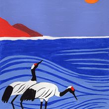 My project for course: Painting a Wildlife Scene with Gouache. Un progetto di Illustrazione tradizionale, Belle arti, Pittura e Pittura gouache di Denise DESENEPART - 29.11.2023