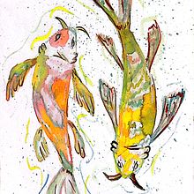 Treball personal-Parcas Koi Dibuix  . % Noa Fábrega Arché tarafından hazırlanan Çizim, Sulubo, a Resim, Ve Sanatsal Çizim projesi - 11.29.2023