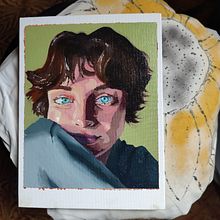 Il mio progetto del corso: Ritratto a olio: esplora luci e ombre. Un progetto di Belle arti, Pittura e Pittura ad olio di Sofia Bulgarelli - 30.11.2023