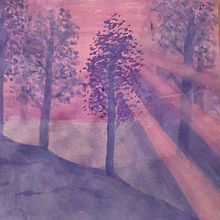 Meu projeto do curso: Paisagens de sonhos com aquarela: pintura com luz. Un progetto di Pittura e Pittura ad acquerello di amandavzf - 29.11.2023