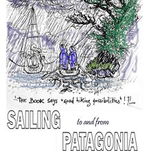 SAILING to and from PATAGONIA through comics and cartoons, book selfpublished. Editorial Design, Comic, and Traditional illustration project by Antonella Antonioni - 01.15.2022