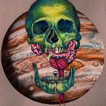 Lizard Brain Ein Projekt aus dem Bereich Zeichnen mit Buntstiften von Chelsea Tomblin - 30.11.2023