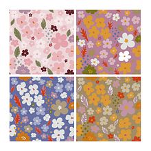 Pattern floral . Pattern Design, Textile Printing, and Textile Design project by Lorna Ciliberto - 12.01.2023