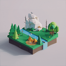 Modelos 3D 🎲. 3D Modeling, Rigging, 3D Design, and 3D project by Karla R. López - 12.01.2023