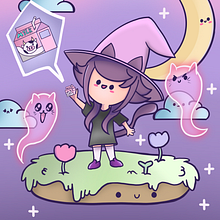 My project for course: Designing Kawaii Worlds: Spread Joy Through Illustration. Character Design, Digital Illustration, and Manga project by Bella Mancer - 12.01.2023