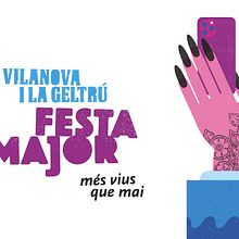 Fiesta Mayor de Vilanova i la Geltrú 2023. Un progetto di Illustrazione tradizionale, Pubblicità, Direzione artistica e Graphic design di Carlos Cubeiro - 01.12.2023