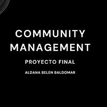 Mi proyecto del curso: Introducción al community management. Social Media, Digital Marketing, Content Marketing, Facebook Marketing & Instagram Marketing project by Belu Baldomar - 12.01.2023