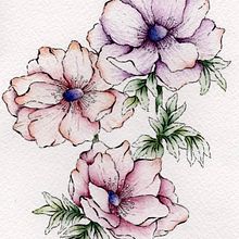 Mi proyecto del curso: Ilustración de la naturaleza con acuarela y plumilla. Un progetto di Illustrazione tradizionale, Belle arti, Pittura, Disegno, Pittura ad acquerello e Illustrazione botanica di Tamara - 03.12.2023