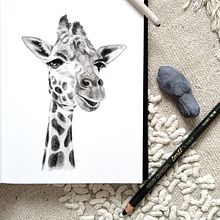My project for course: Animal Illustration with Charcoal and Ink. Un proyecto de Bellas Artes, Dibujo, Ilustración con tinta e Ilustración naturalista				 de Annika - 04.12.2023