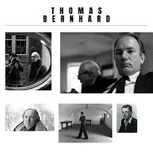 Landing basada en una reseña sobre Thomas Bernhard. Een project van  Ontwerp, UX / UI, Webdesign, Mobiel ontwerp, Digitaal ontwerp, T, pografisch ontwerp, App-ontwerp y Digitaal productontwerp van Marcos Ripalda - 05.12.2023