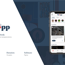 Snapp - News for new generations. Un progetto di UX / UI, Design interattivo, Progettazione di applicazioni e Design dell’informazione di Paula Sánchez Feliu - 01.04.2022
