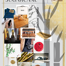 Palm Trees and Sugarcane: Designing towards home. Design, Product Design, Sketching, Drawing, and Sketchbook project by Lindelwa Cele - 12.04.2023