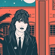 Ilustración vectorial Miami art deco vectorial. . Ilustrasi Vektor & Ilustrasi Digital proyek oleh Carlos Cantero Real - 12.07.2023