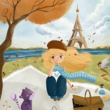 Meu projeto do curso: Ilustração infantil com Procreate: crie cenas mágicas. Digital Illustration, Children's Illustration, Digital Painting, and Picturebook project by alinefrxisto - 12.04.2023