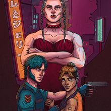 Mi proyecto del curso: Color digital para ilustraciones tipo manga. Traditional illustration, Comic, Digital Illustration, Stor, telling, Narrative, Color Theor, and Manga project by Sofia Nicolais - 12.07.2023