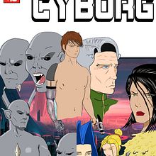 El Origen del Cyborg. Comic, and Drawing project by Piero Golles - 12.08.2023