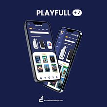 PLAYFULL. Un proyecto de Diseño Web, Diseño, Publicidad y UX / UI de Augusto Alejandro Blanco Montero - 06.12.2023