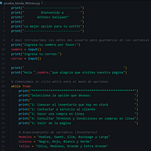 Mi proyecto del curso: Introducción a la programación con Python. Een project van Programmeren y  Webdevelopment van asielgalicia022 - 30.05.2024
