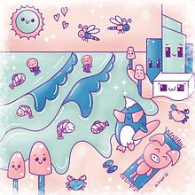 My project for course: Designing Kawaii Worlds: Spread Joy Through Illustration Ein Projekt aus dem Bereich Design von Figuren, Digitale Illustration und Manga von Jo Draper - 02.12.2023