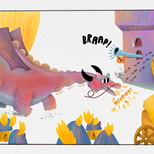 My project for course: Children's Book Illustration: A story in a moment . % hello_424411 tarafından hazırlanan Geleneksel illüstras, on, Çizim, Çocuk İllüstras, onu, Akrilik Bo, ama, Resimli kitap, Ve Renkli Kalem Çizimi projesi - 12.07.2023