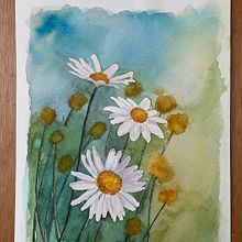 Flowers of water. Een project van Aquarelschilderen van Ermä Iinuma - 09.12.2023