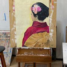 Maioridade. Een project van  Olieverfschilderij y  Beeldende kunst van Ermä Iinuma - 09.12.2023