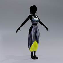 StreetWear Clothing Desing: Dynamic clothing simulation. Animação, Animação de personagens, Animação 3D, Design de moda, e Modelagem 3D projeto de tomeu_umbert - 09.12.2023
