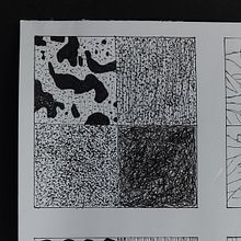 Dibujo y representación: Lámina de Catálogo de texturas. Un projet de Dessin au cra , et on de Andy Sanchez - 09.12.2023
